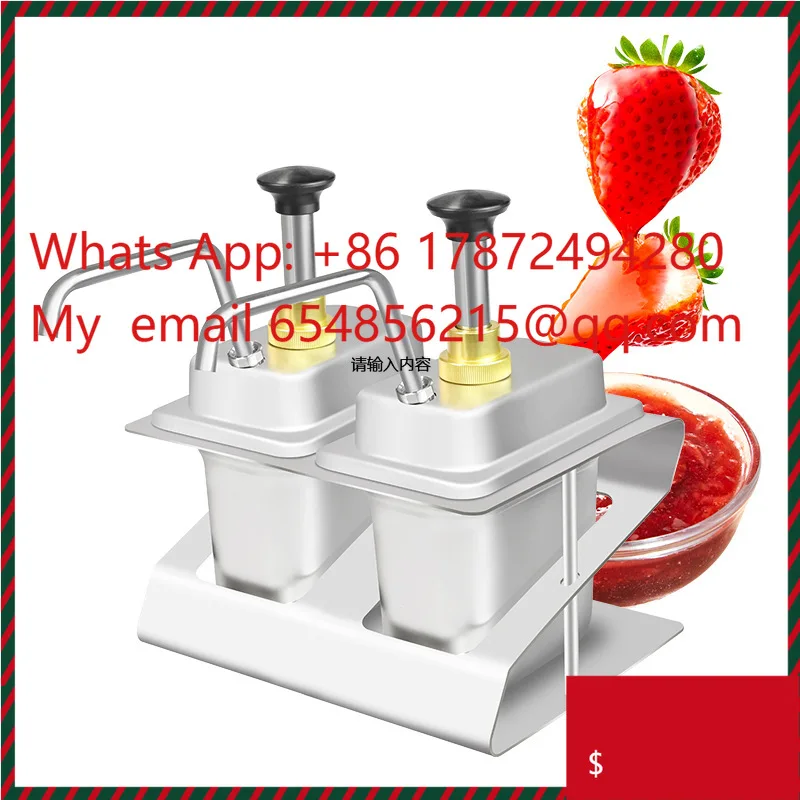 Pump Machine  StrawberryFeeder Single Cylinder Plus Pump Double Cylinder Stainless Steel  Pump Squeeze