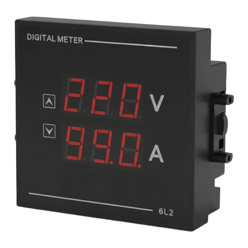 AC Panel Voltage Current Meter Frequency Monitor LED Screen With Concise Layout Efficient At-a-glance Monitoring