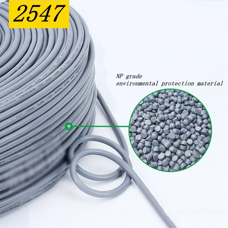 Cable blindado de 10 núcleos para amplificador/dispositivos electrónicos, 10 metros, 28AWG 2547, 2,1 canales, Cable de señal de línea de Audio