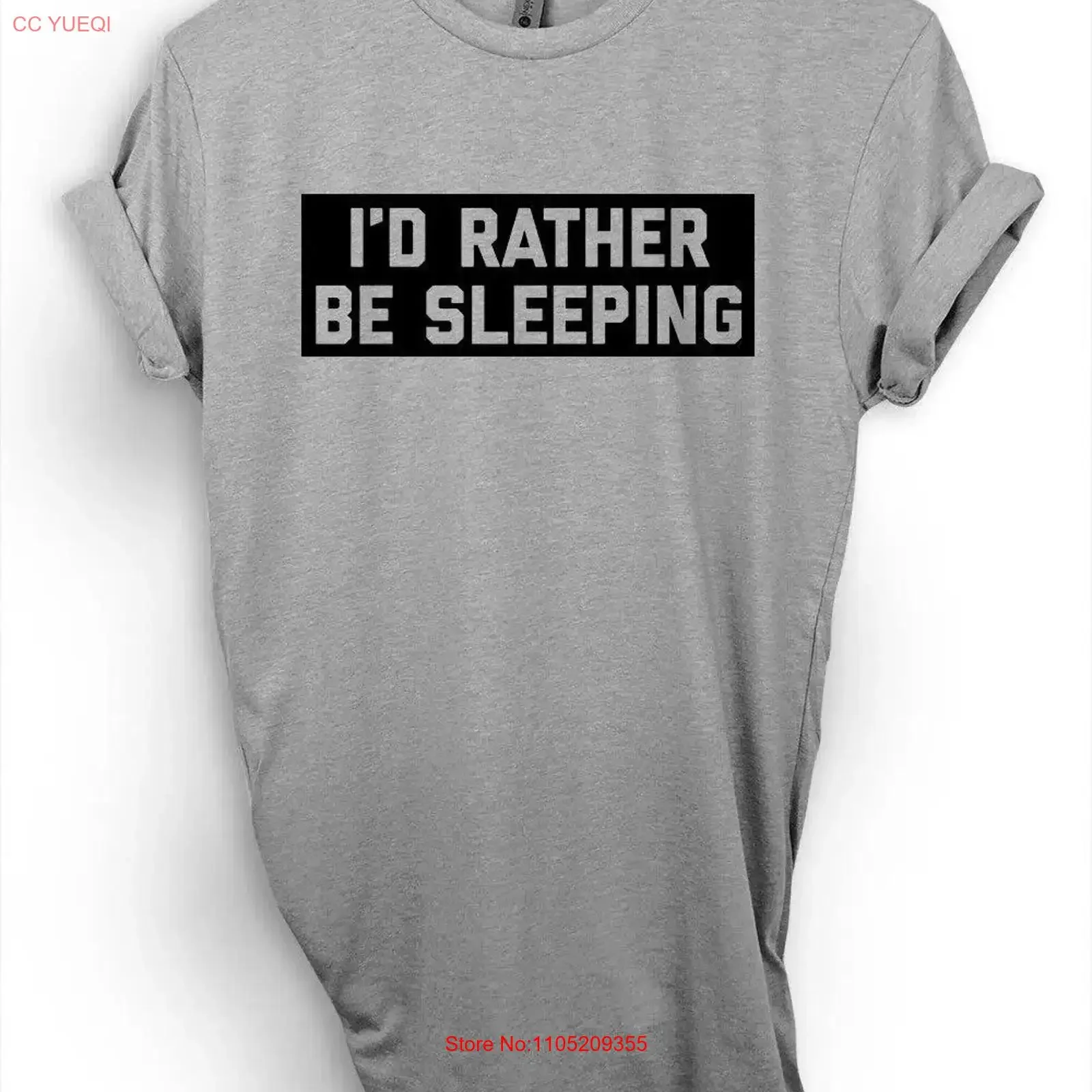 

Футболка «Я бы предпочел быть спальным», забавная футболка с кроватью «Время на сон», винтажный стираный топ для повседневной носки, женская слегка удобная мягкая футболка