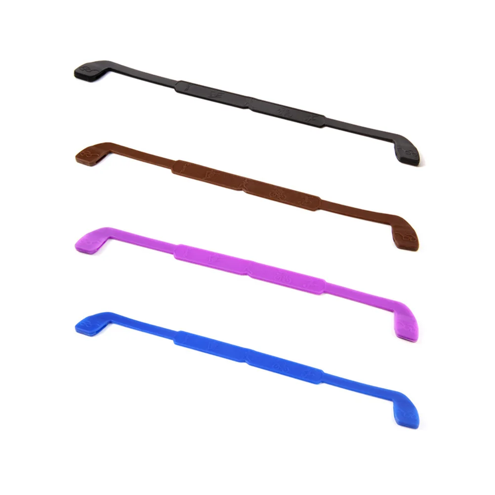 12 Pcs Glasses Silicone Holder for Antiskid Strap Eyeglass Non-slip Belt Eyeglasses