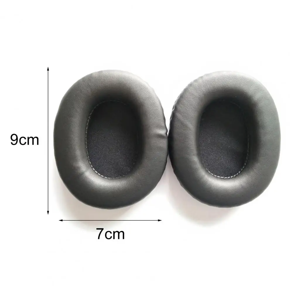 

1 Pair Ear Cushions Compact Dust-proof Headphone Earmuff Dust-proof Headset Cushion