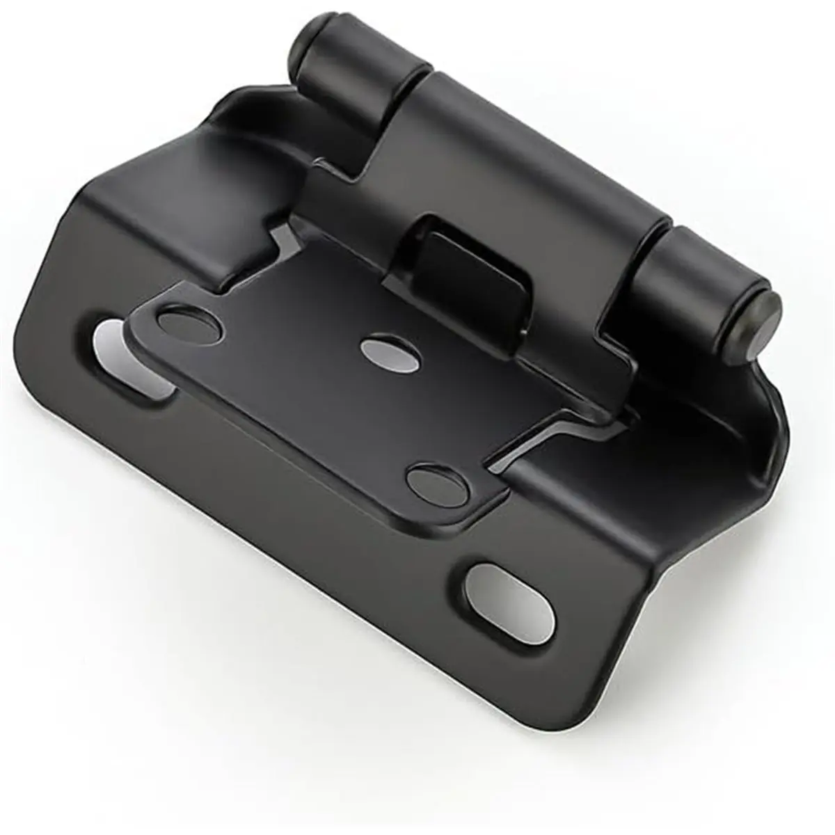 2026 NEW 50 Pack 25 Pairs Semi-Overlay 1/2 Inch Self-Closing Face Frame Cabinet Hinges Face Mount Cabinet Hardware