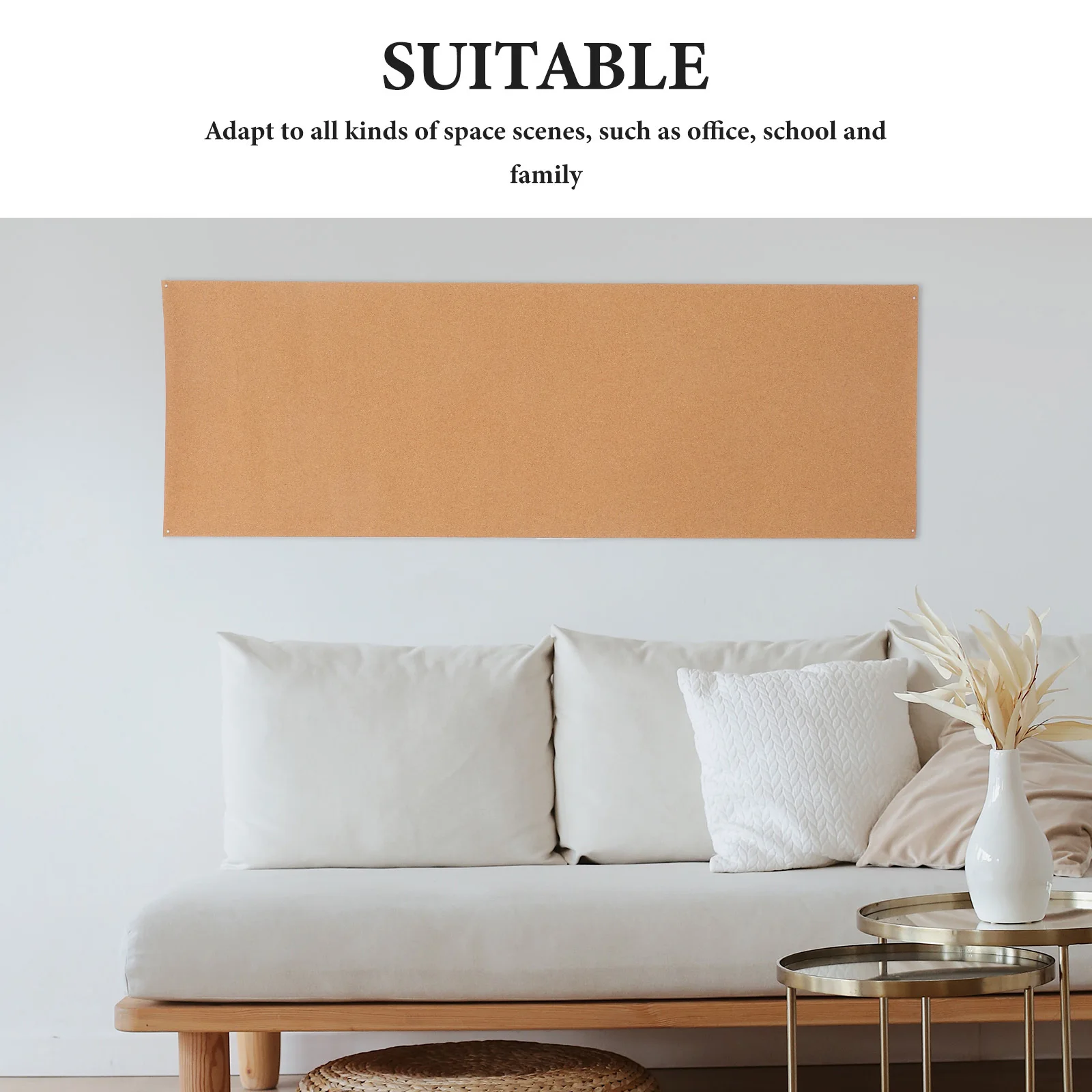 سميكة ذاتية اللصق ورقة الفلين لفة 1200x400x1 مللي متر ل جدار مذكرة مجلس لفة سهلة التركيب المنزل مكتب المدرسة DIY المشاريع