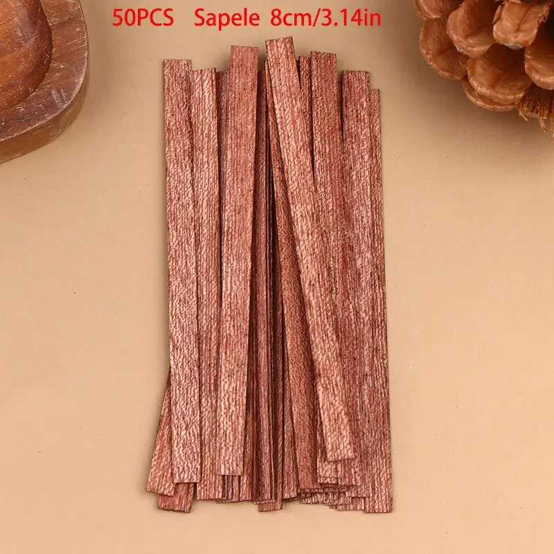 50 pieces/batch of ancient ship model deck Flat noodles fittings Black walnut/cherry/maple/teak