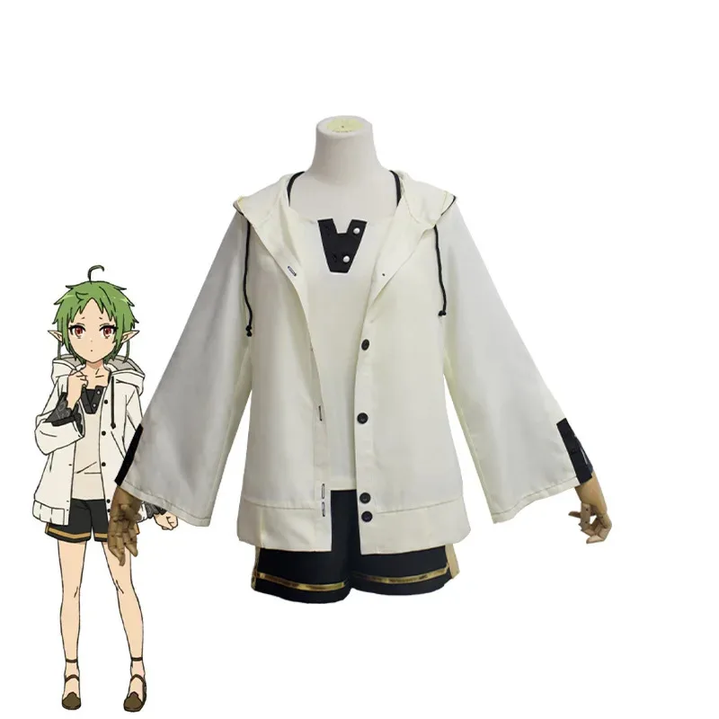 2025 11 أزياء أنيمي التناسخ العاطلين Mushoku Tensei Sylphiette Greyrat أزياء تنكرية للهالوين كرنفال للنساء