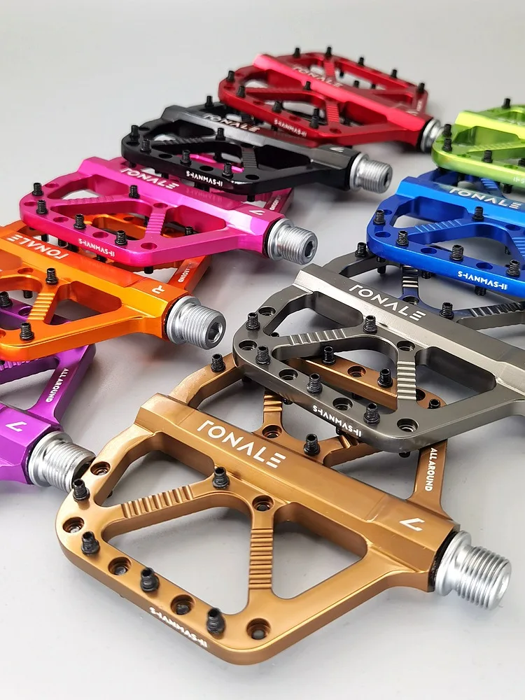 New  3  Bearings Bicycle Pedals non-slip Mountain Bike Pedals Wide Platform pedales bicicleta mtb accessories 9 colors