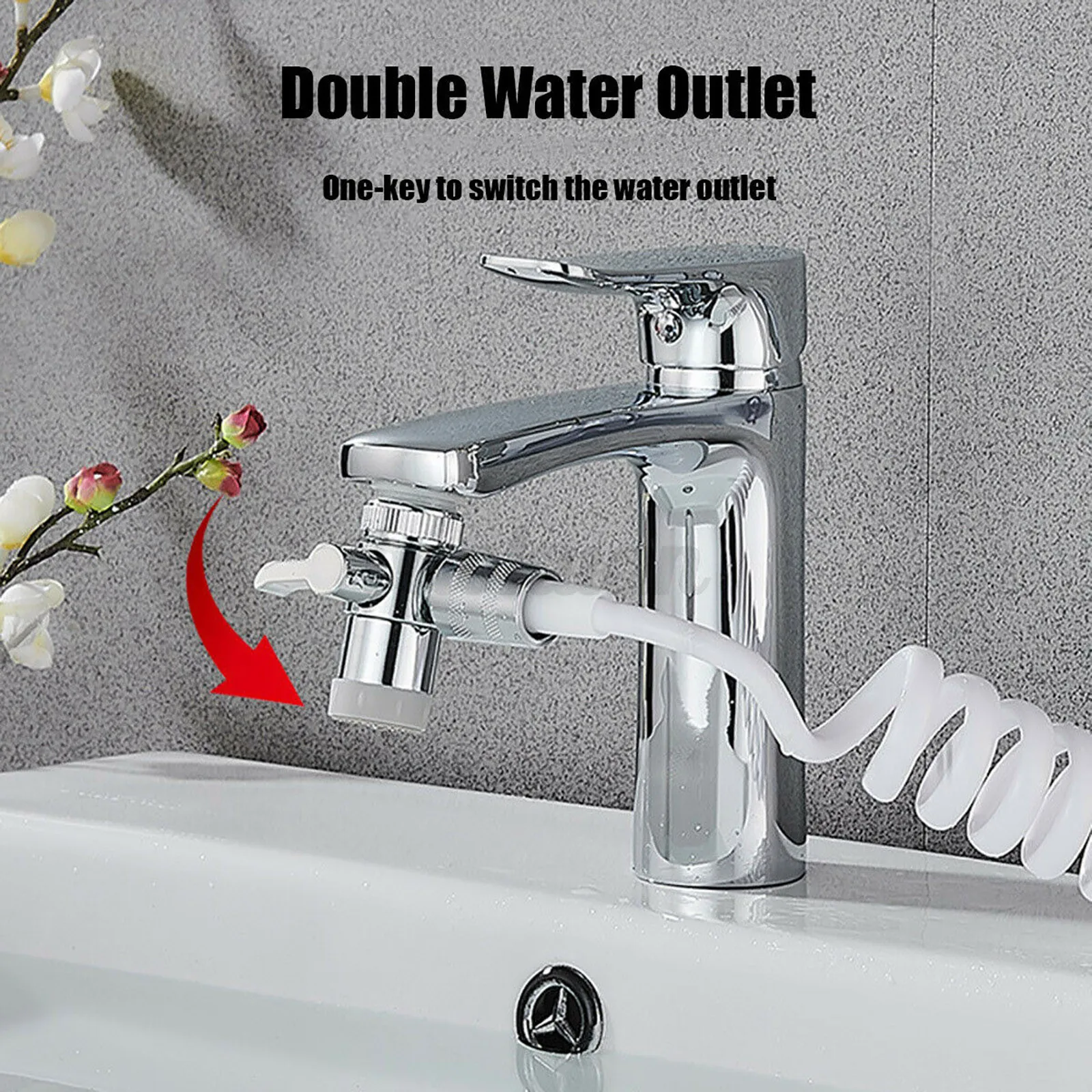 Phòng Tắm Nhà Rửa Phun Xịt Nước Tập Mở Rộng Đầu Phun Điều Chỉnh Bộ Sen Tắm Hút Tường Thuận Tiện Khi Lắp Đặt