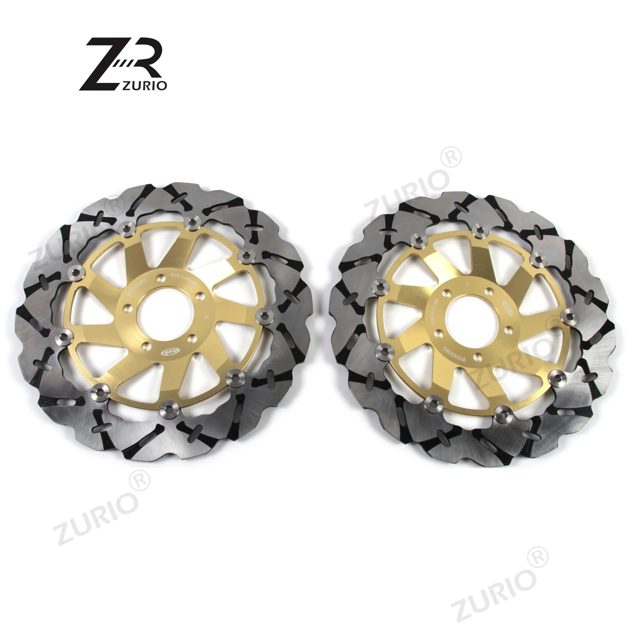 

ZURIO For KAWASAKI ZZR 1100 1990-1992 CNC Front Brake Rotors Motorcycle Disk Brake Disc ZZR1100 1990 1991 1992