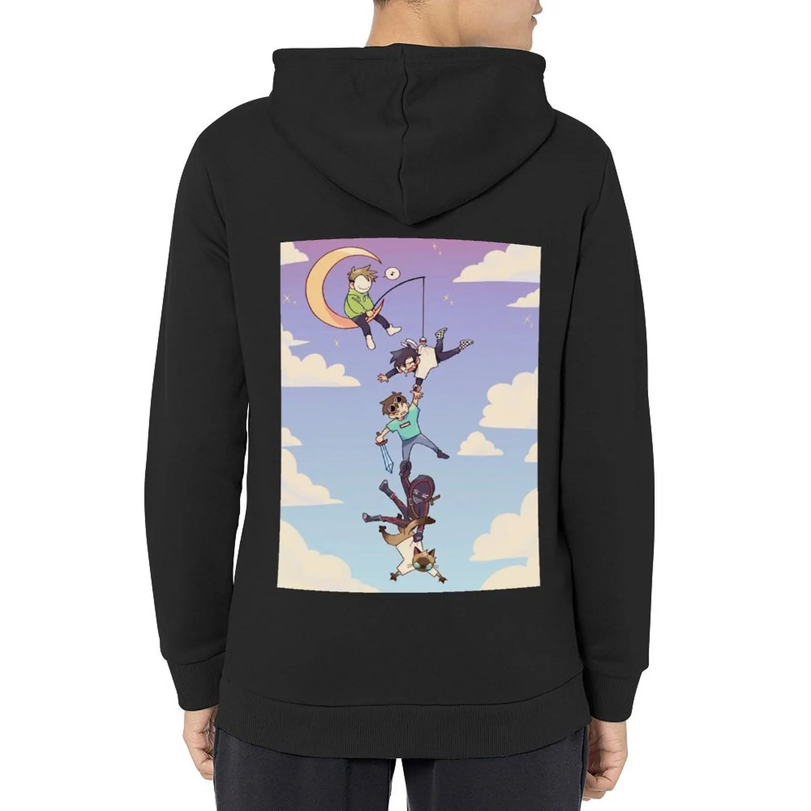 

Technoblade Friends Hoodie japanese style mens designer clothes aesthetic clothing hooded shirt new in hoodies and blouses