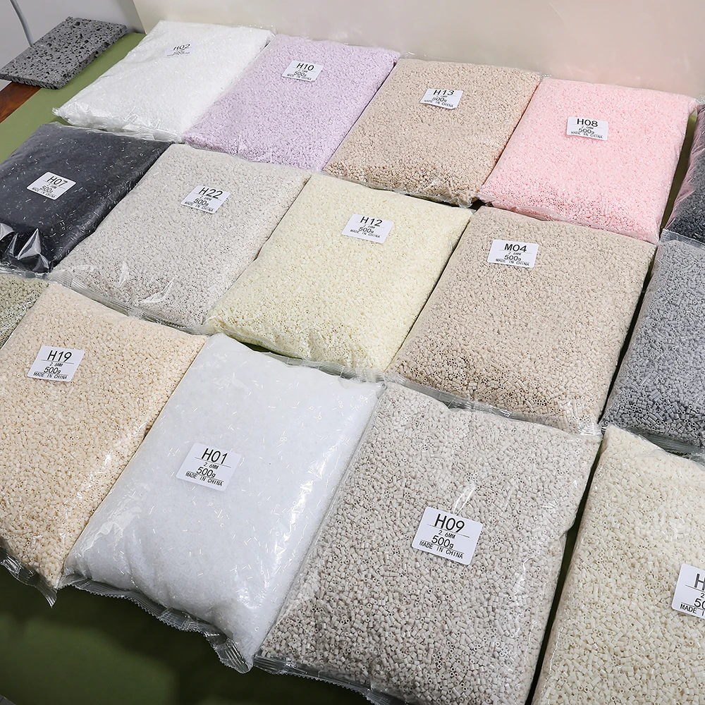 MARD M Series 50000Pcs 2.6mm Mini Fuse Beads, DIY Pixel Art Perler Beads, Iron Melting Craft Refill, Assorted Colors