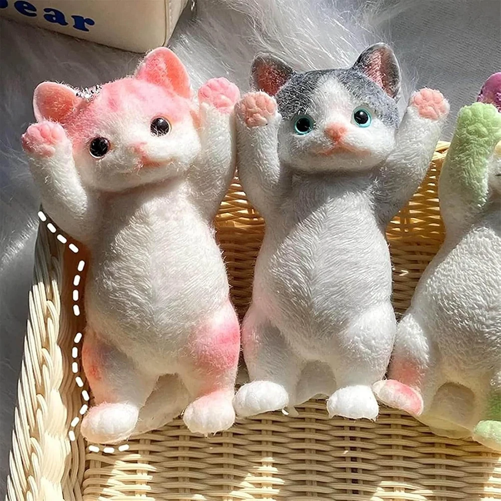 Chats Taba Squishys faits à la main, jouet de décompression anti-Stress, dessin animé, pour adultes et enfants