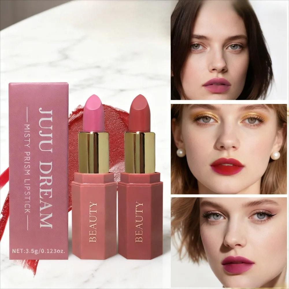 長持ちするマットベルベット口紅 防水グリッターリップカラー 多用途 汚れ防止 すべての肌タイプに クリスマスギフト