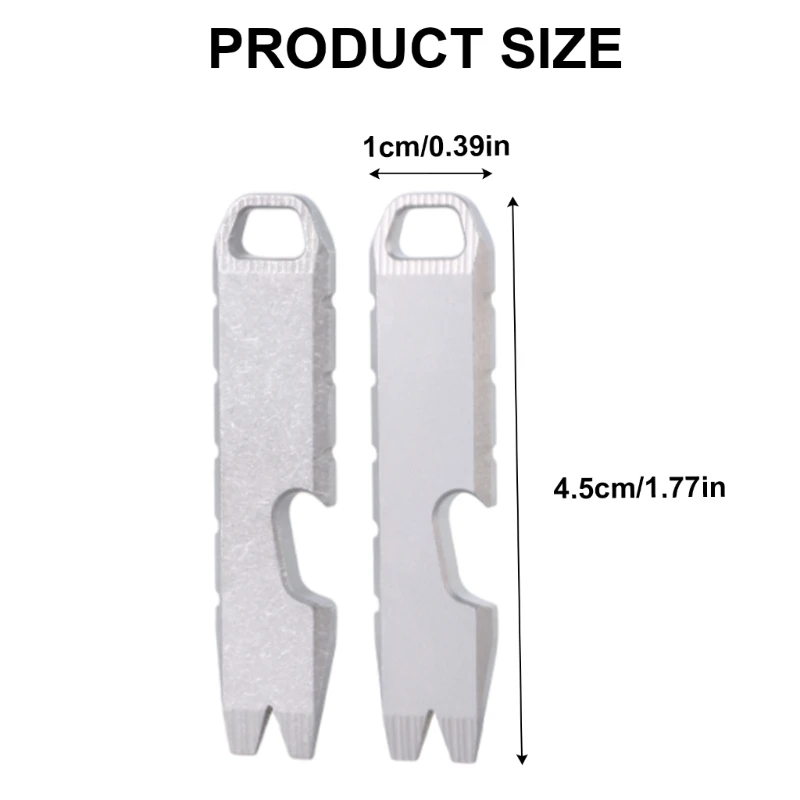 โลหะ Prybar Crowbars Multi เครื่องมือที่เปิดขวดมัลติฟังก์ชั่นสำหรับ Camping Dropship