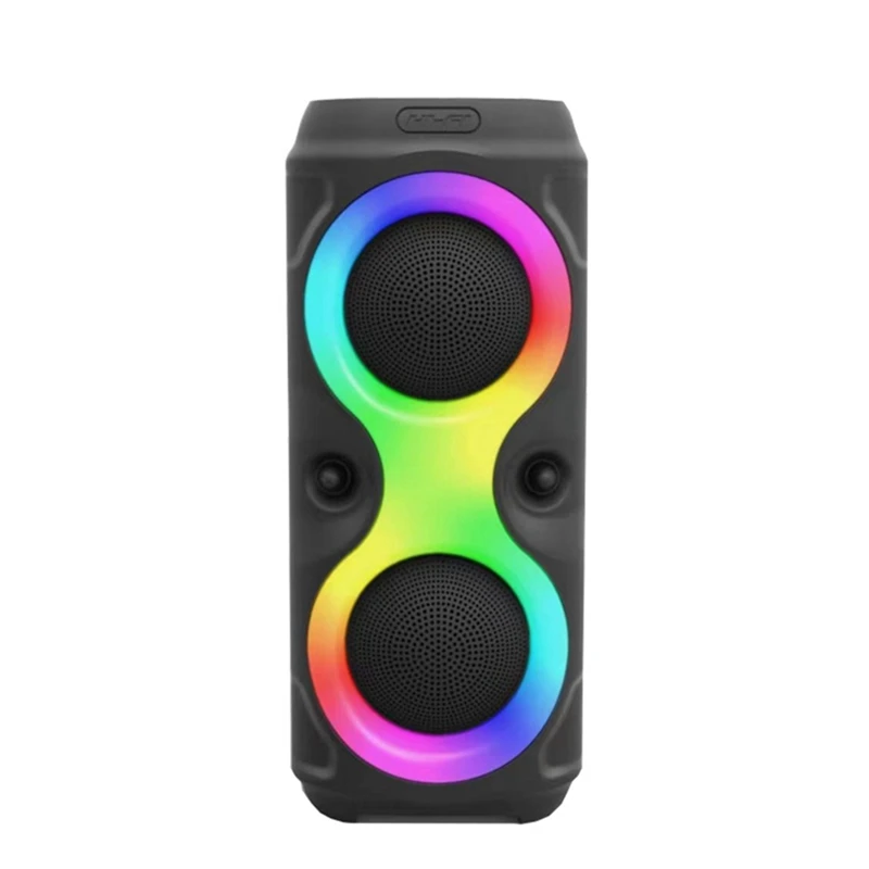 

Hot Bluetooth Speaker Wireless Home Theater Outdoor Sound Column Portable Subwoofer Speaker With RGB FM/AUX