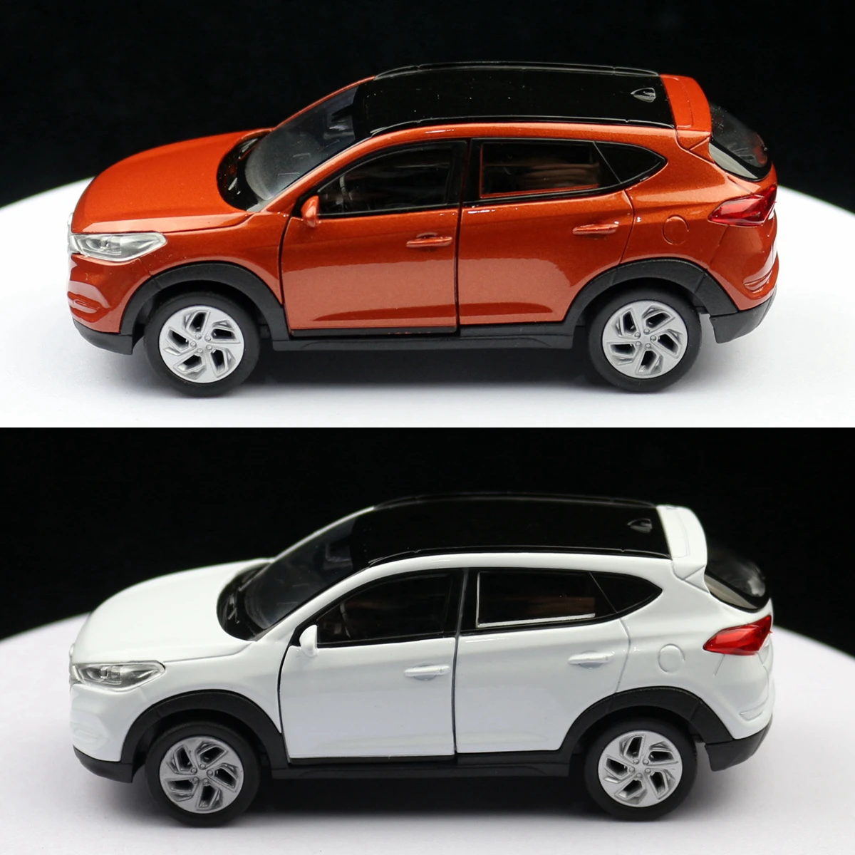 1/36 Hyundai Tucson SUV Spielzeugauto Modell Welly Diecast Legierung Fahrzeug Miniatur Zurückziehen Sammlung Geschenk Für Kinder Jungen Kind