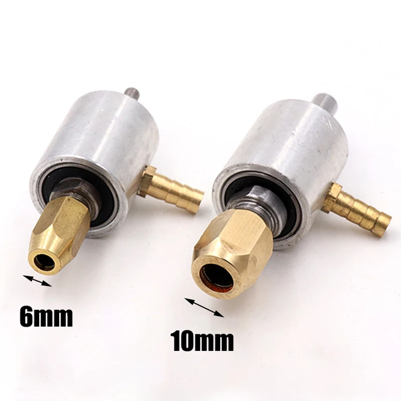 1pcs 6-10mm Glass Drilling Machine Water Chuck for Connecting Drill Bit with Water Pipe Adapter for Straight Shank Morse Drill