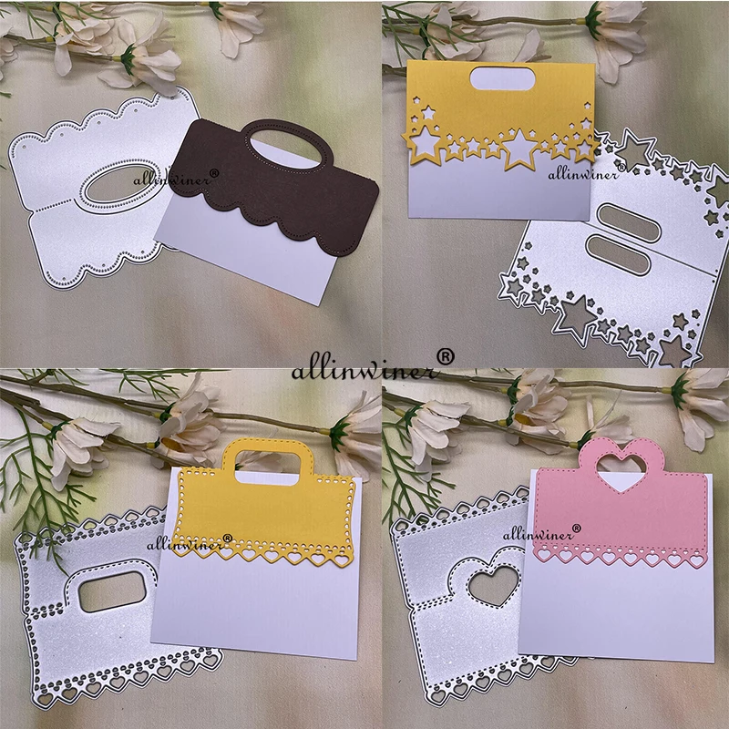 Bag handle decoration Metal Cutting Dies for DIY Scrapbooking Album Paper Cards Decorative Crafts Embossing Die Cuts