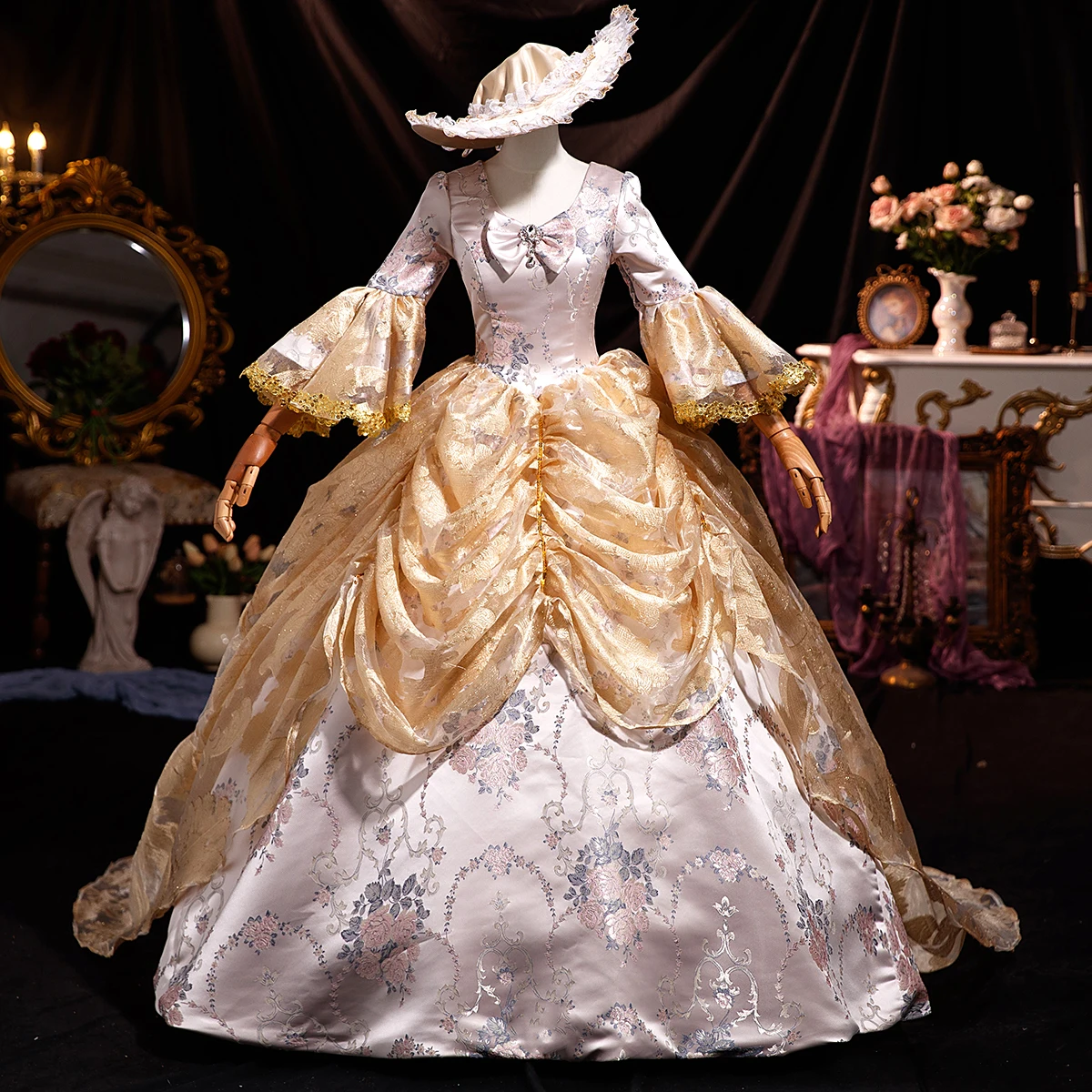 17th Century Historical Period Victorian Ball Gown Marie Antoinette  Masquerade Dresses - AliExpress 200000345