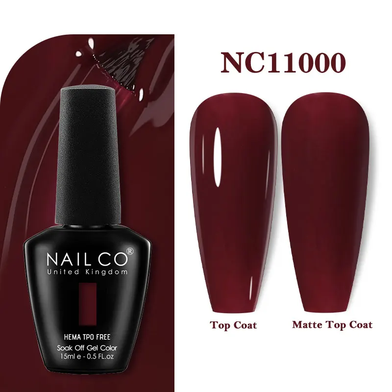 NAILCO 15 ml TPO-vrije nagelgellak Vernis semi-permanente nagels Art manicure ontwerp hybride remover gel toplaag Ongle gel UV