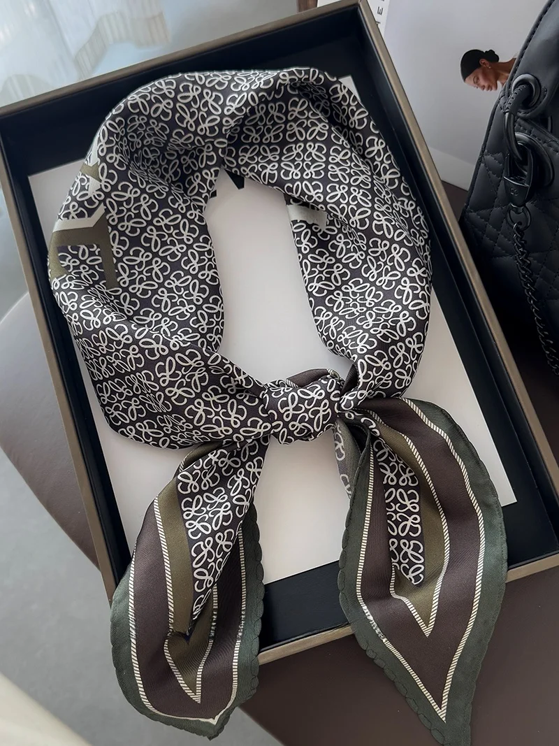 heavyweight-silk-scarf-women's-high-end-small-fragrance-style-decorative-neck-scarf-women's-waist-scarf
