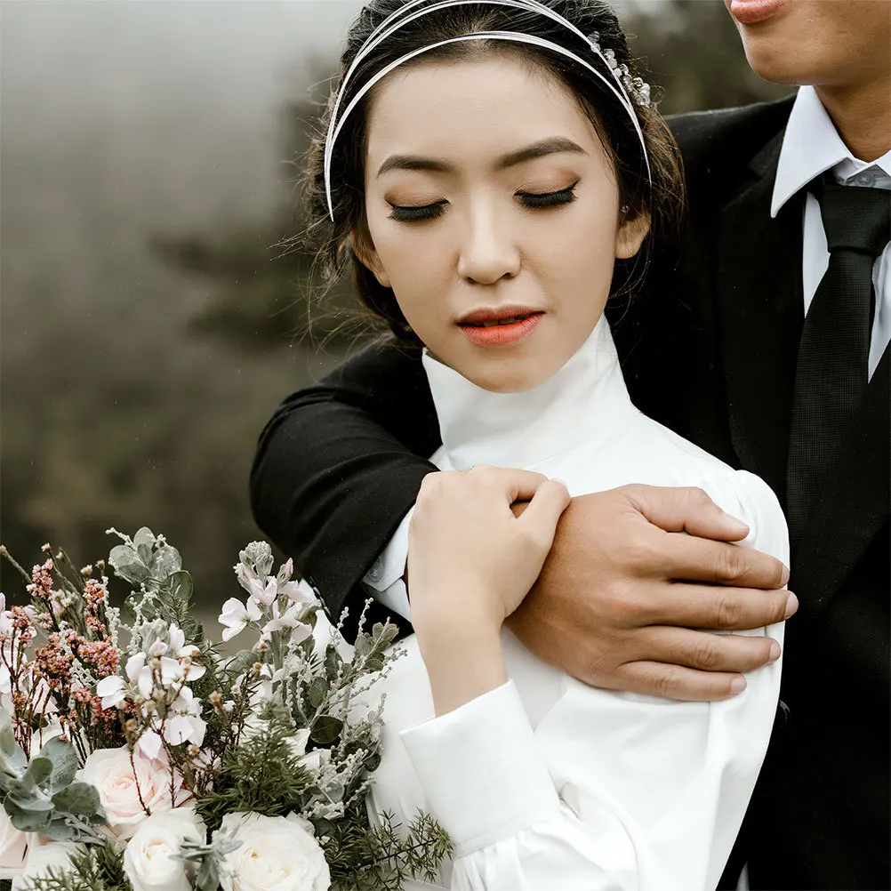 

4pcs Ancient Style Crown Base Flexible Diy Headdress Frame For Hanfu Cosplay Wedding Traditional Hairpiece Crafting Metal