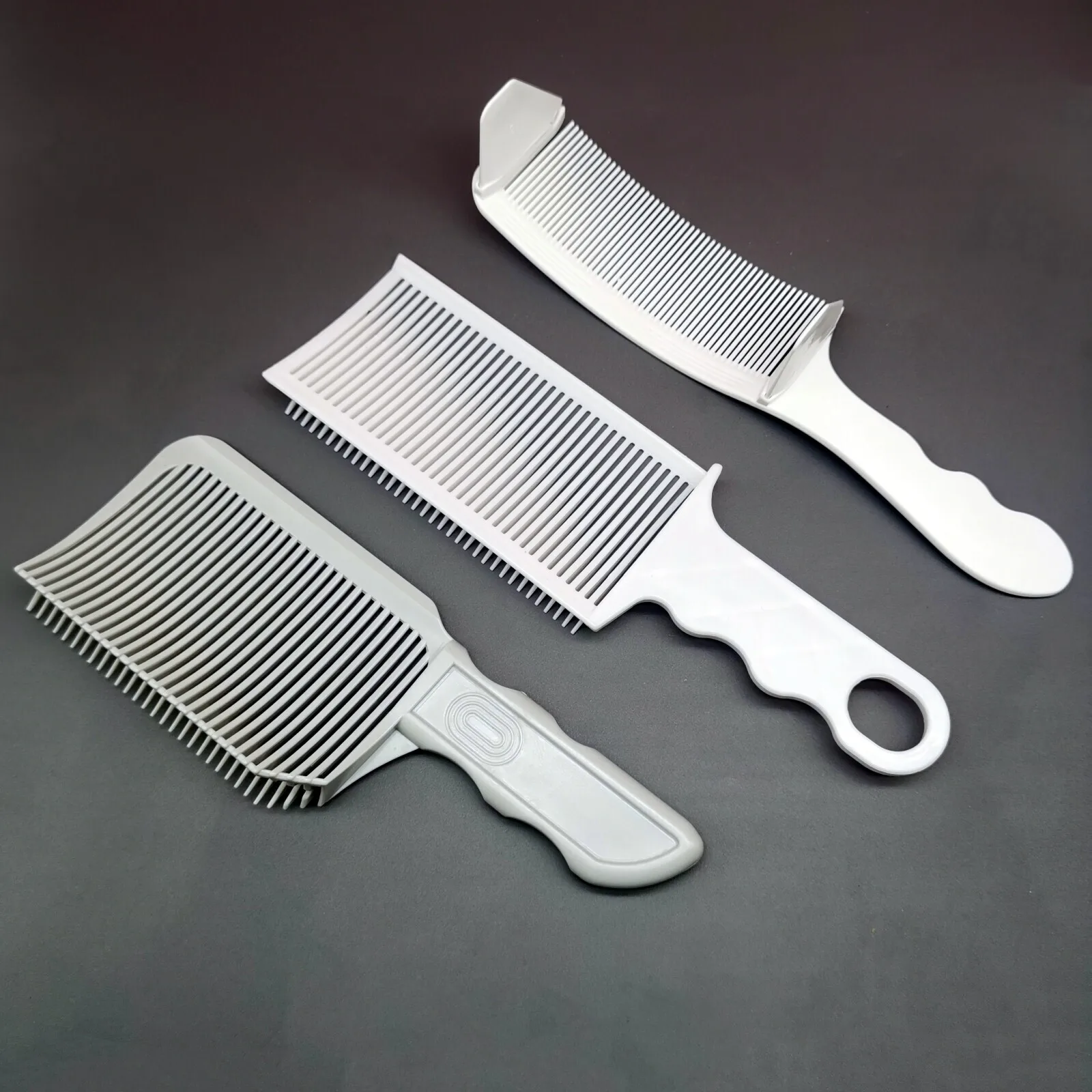 1/3-teiliges Friseur-Haarkamm-Set: Flachkamm zum Haarschneiden, Fade-Kamm, Fade-Bürste für Herren, Salon-Haarwerkzeug-Zubehör – Detail 1