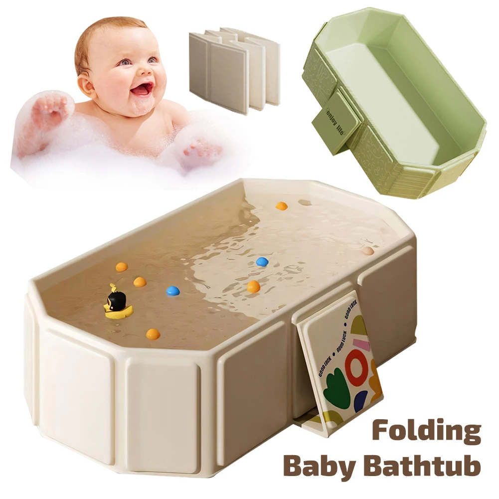 

Baby Bath Basin Foldable Bath Basin Easy To Store Simple Bathtub Convenient To Carry For Indoor And Outdoor Use 0-5 Years Old