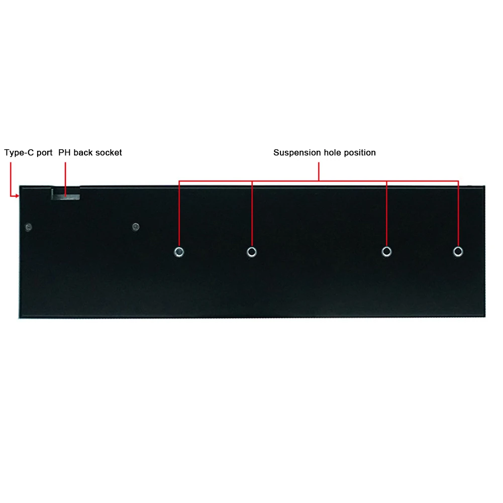 8.8インチ IPS Type-C セカンダリスクリーンケース CPU GPU RAM コンピュータモニター AIDA6 フリー PC 温度表示 1920*480 コンピュータケース用