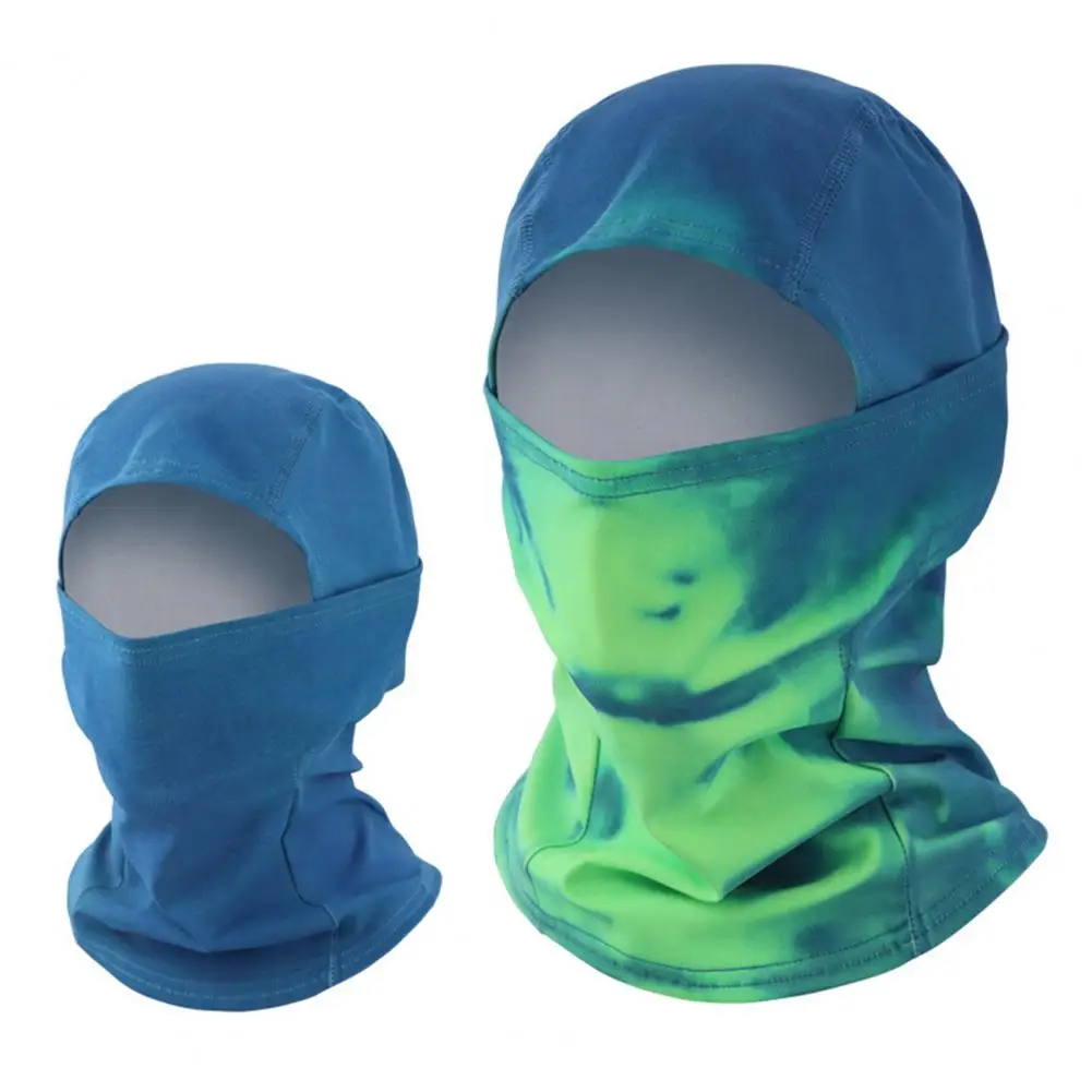 Opening Design Hooded Hat Heat-sensitive Hooded Hat with Color-changing Fabric Elastic Fit Outdoor Headwear Temperature-reactive