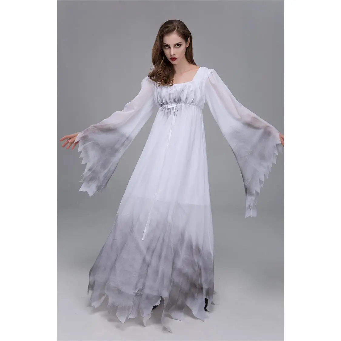 loween Cosplay Par Role-plang Costume plus Size Aveyard Fantasma Sposa Abbigliamento per spettacoli teatrali Abbigliamento etnico da donna