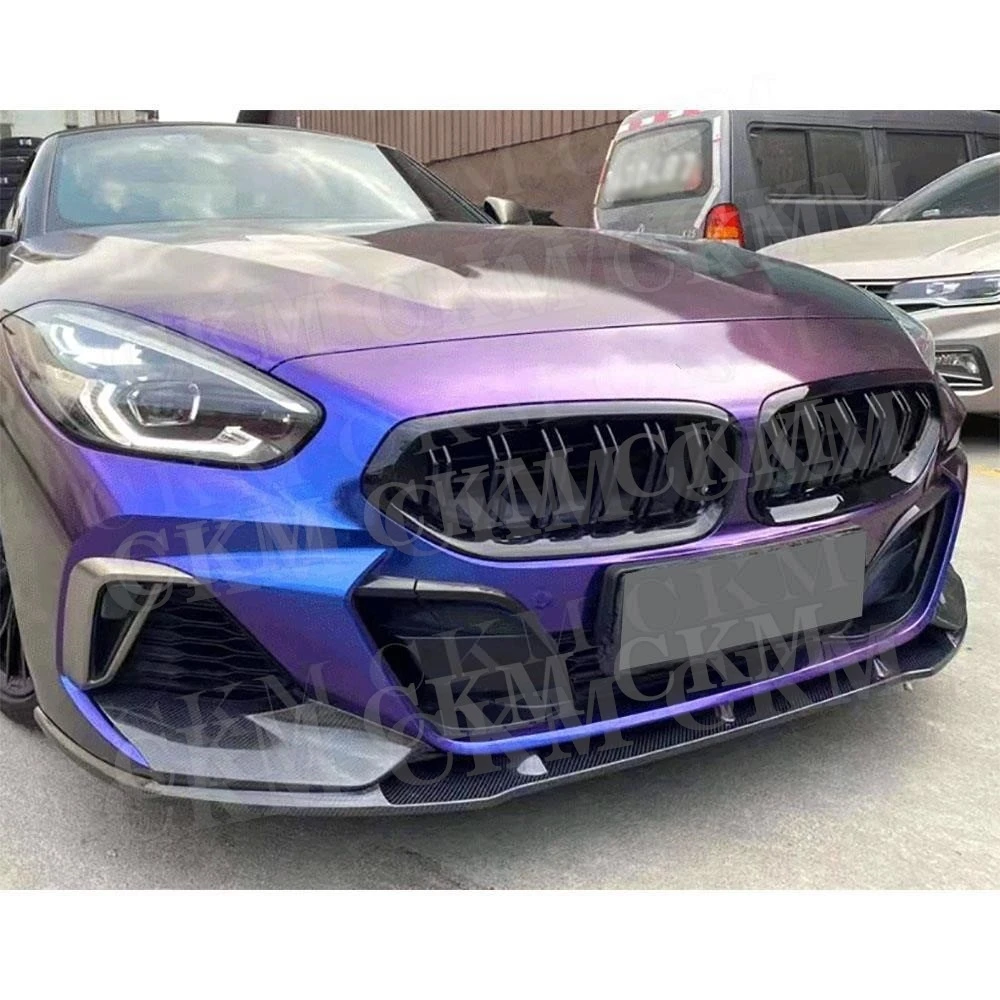 

Carbon Fiber Front Bumper Lip Spoiler Guard for BMW Z4 G29 M Tech 2019 2020 2021 Front Bumper Lip Car Accessories FRP Body Kits