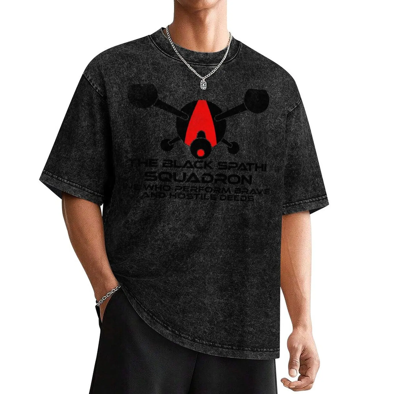 

Spathi Black T-Shirt custom shirt topping blanks valentines boutique clothes mens shirts graphic tee
