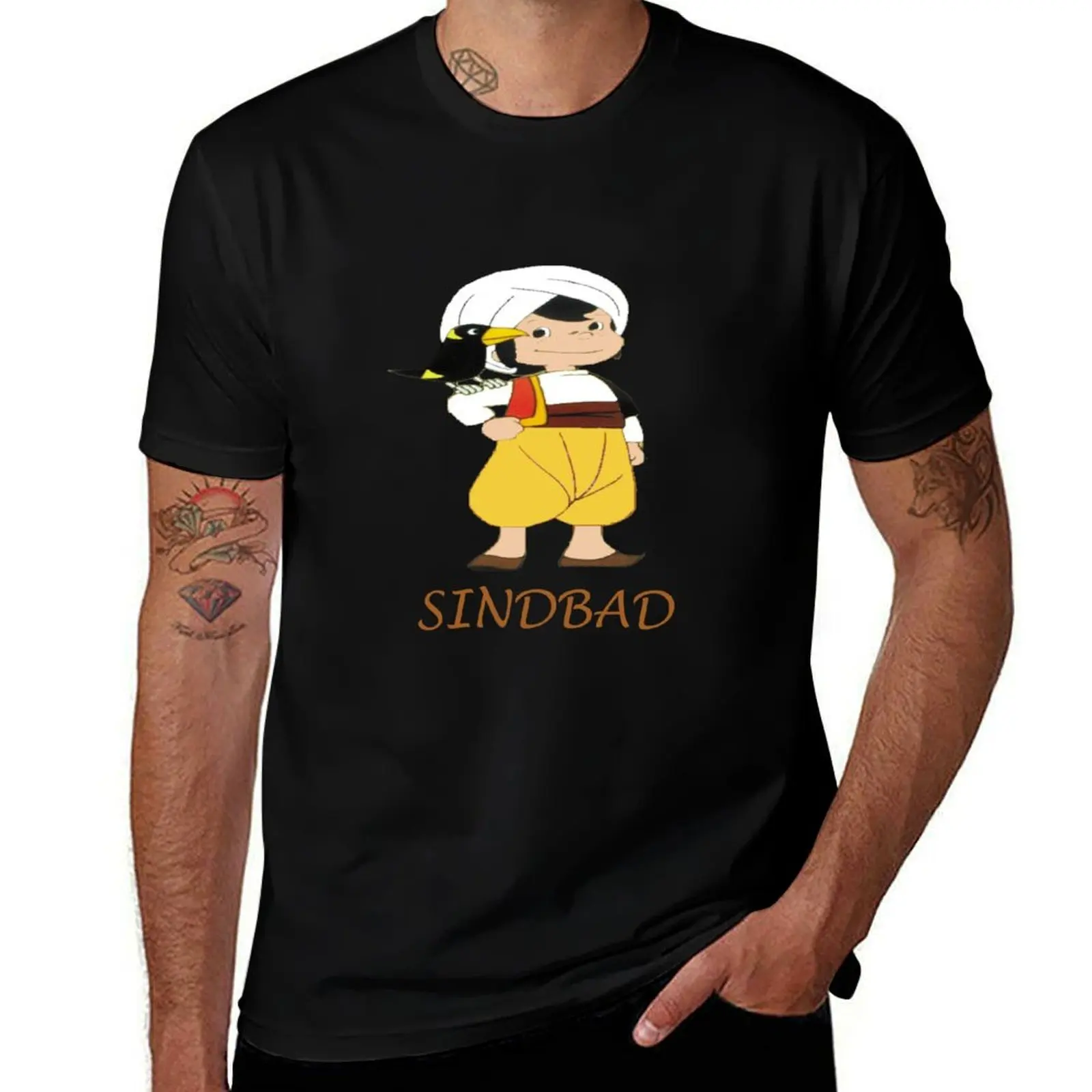 Sindbad and Jasmin the original one T-Shirt Lightweight Print T-Shirt