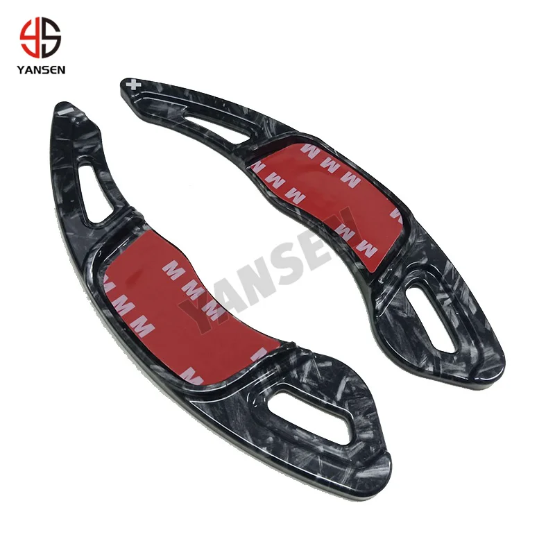 

For Golf7 Gti Glof 7.5 Paddle Shifter Steering Wheel ABS Carbon Fiber Sticker Performance Accessories