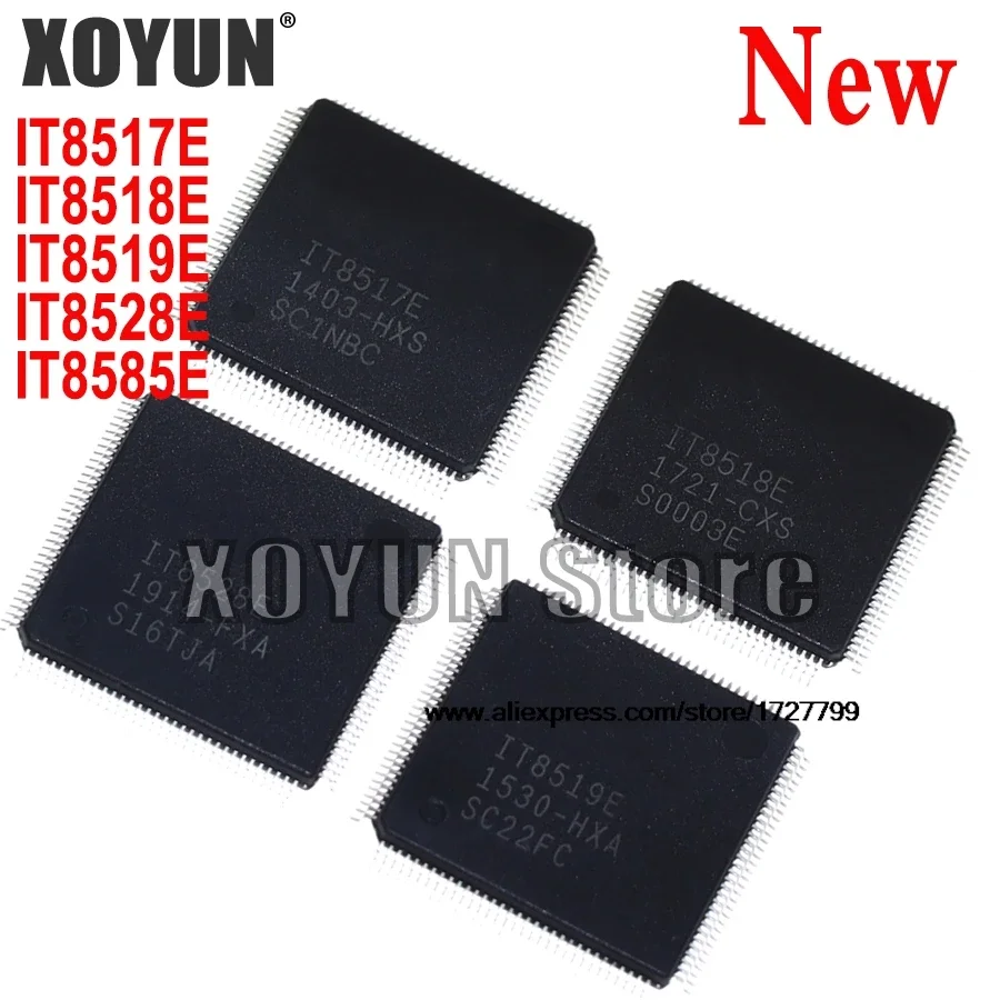 100%New IT8517E IT8518E IT8519E IT8528E IT8585E IT8586E IT8527E IT8887HE QFP-128