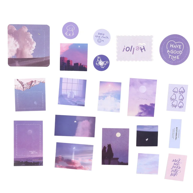 Aesthetic Scrapbook Kit(1044Pcs), Junk Journal Kit With Journaling/Scrapbooking Supplies, Stationery(B)