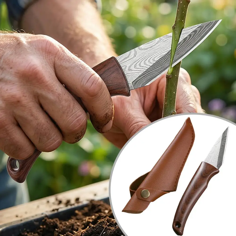 Grafting Knife Garden Fruit Tree Grafting Peeling Knife Sharp Bud Grafting Sharp Knife Garden Supplies Grafting Tools