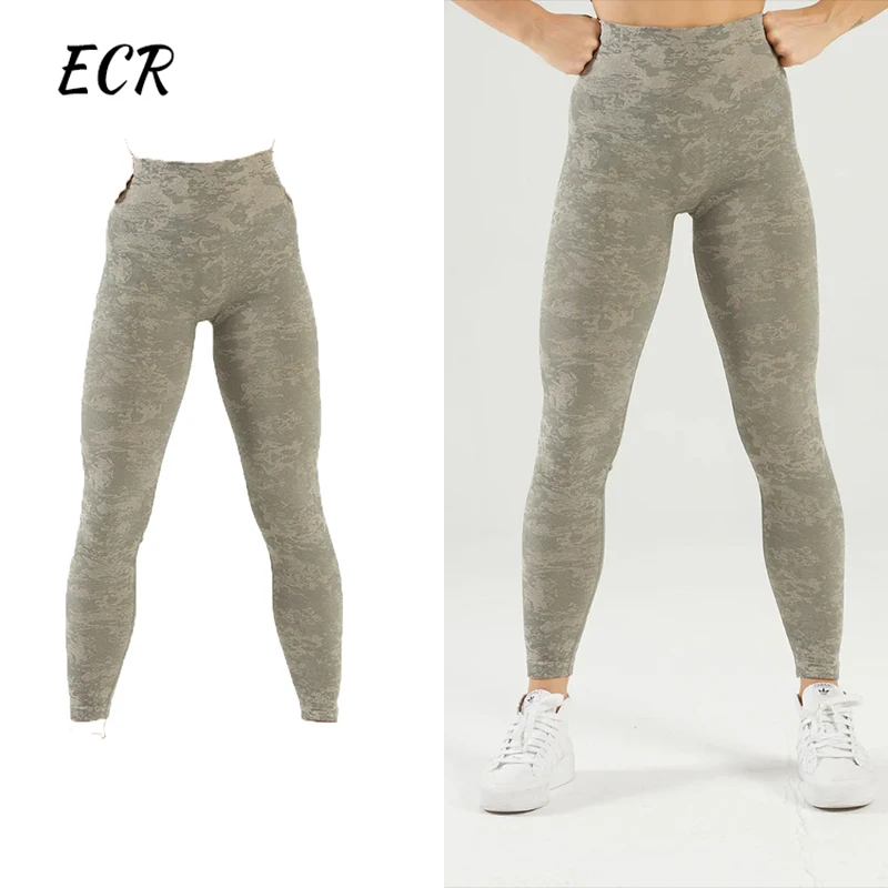 

ECR Solid Casual Knitting Trousers For Women Elastic Waist Minimalist Slimming Pencil Pants Female Clothing Fashion Style New