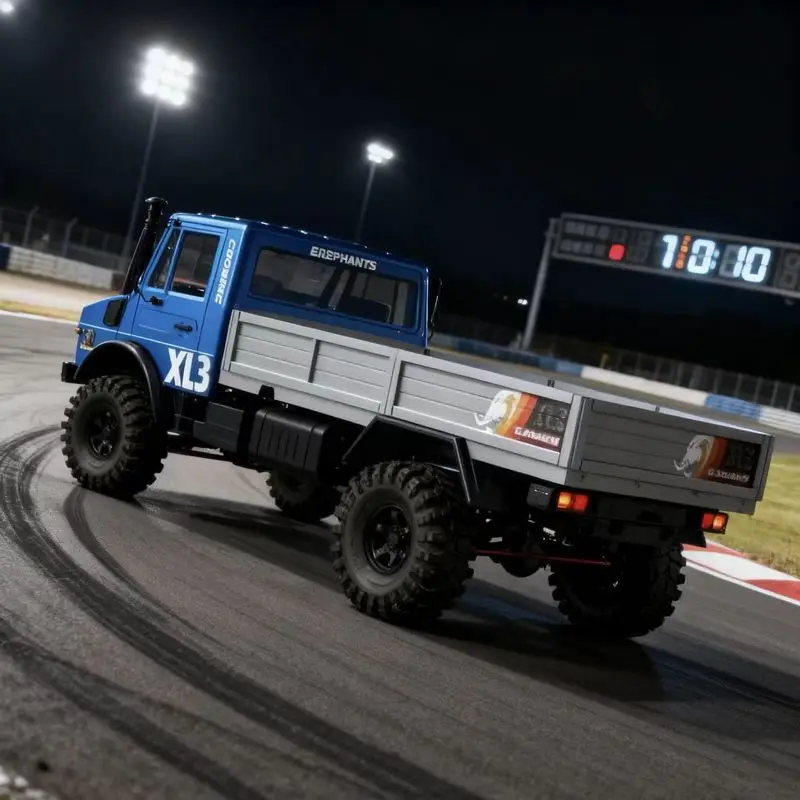 CROSSRC 1:8 سيارة التسلق X6 Big Hippo XL3 Big Wild Elephant RC المهنية سيارة التحكم عن بعد على الطرق الوعرة 6WD شاحنة ذات ست عجلات