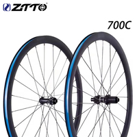 ZTTO R1S Road Tubeless Wheelset 24 Holes CenterLock Disc Brake Hub HG XDR Wheelset 30/38mm 12x142 12x100 Thru Axle9x100 10x135QR
