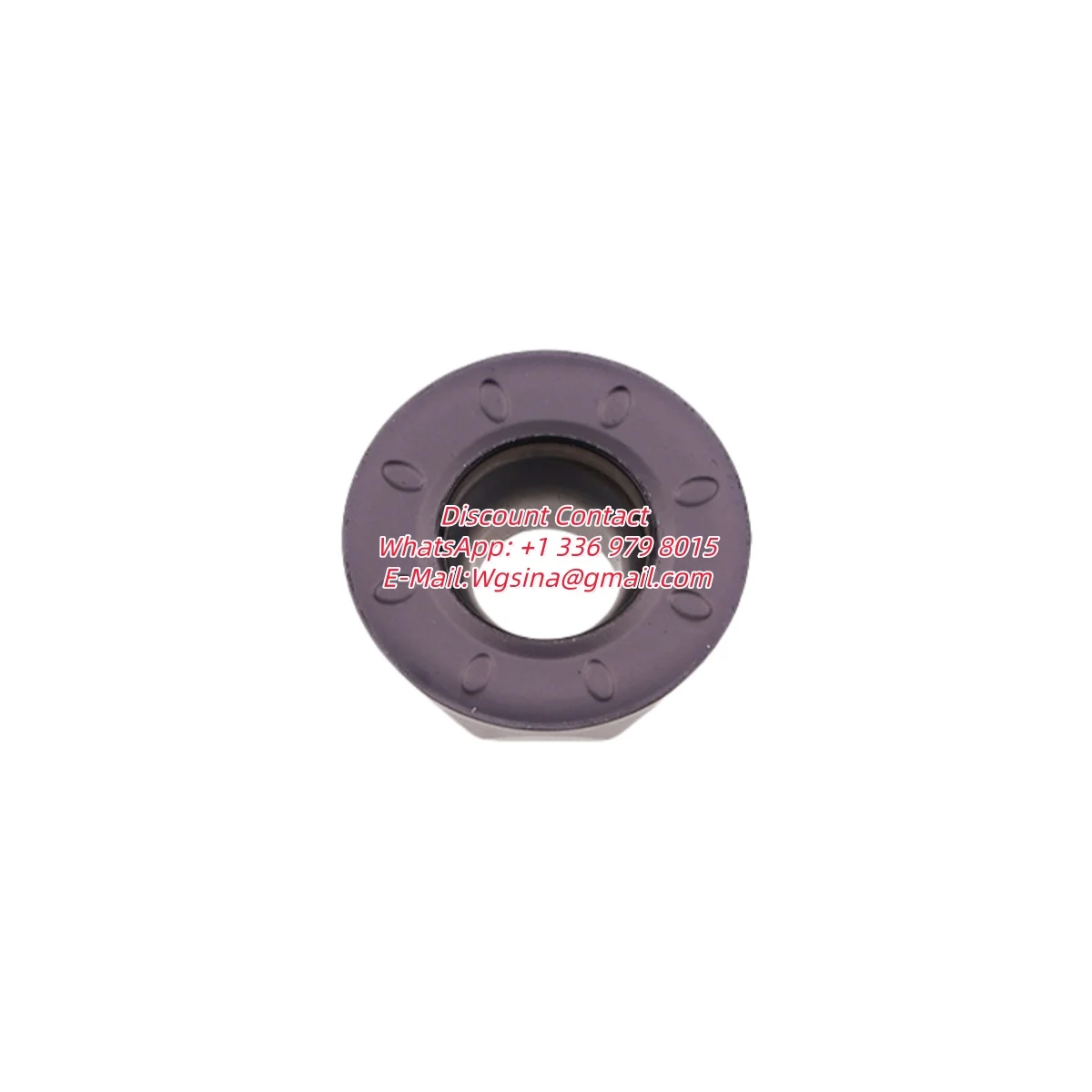 `10Pcs IC928 Coated RPMT Double‑Sided Round Button Insert Carbide Milling‑Turning Blades For General Steel CNC Metal Processing