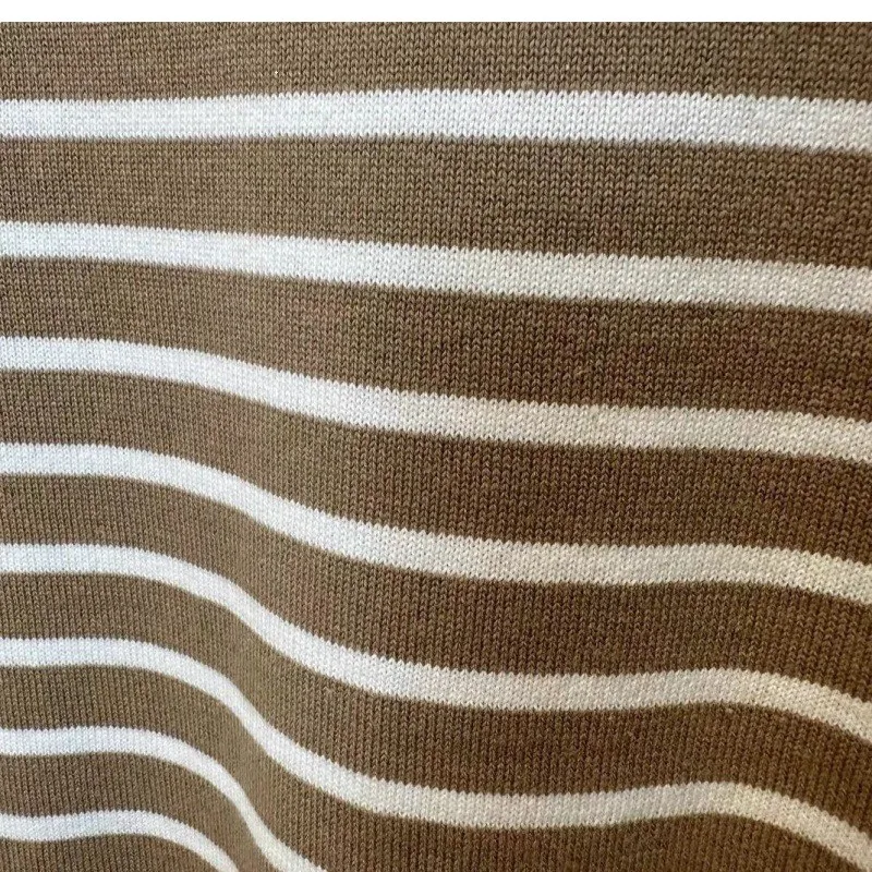 Men's Cotton New Sea Soul Shirt Short-sleeved T-shirt Striped Crew Neck Navy Casual Men's Summer T-shirt Top