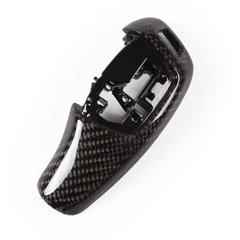 

F30 Real Carbon Fiber Gear Shift Knob Cover for F30 F31 F32 F10 3 5GT 6 7 Series