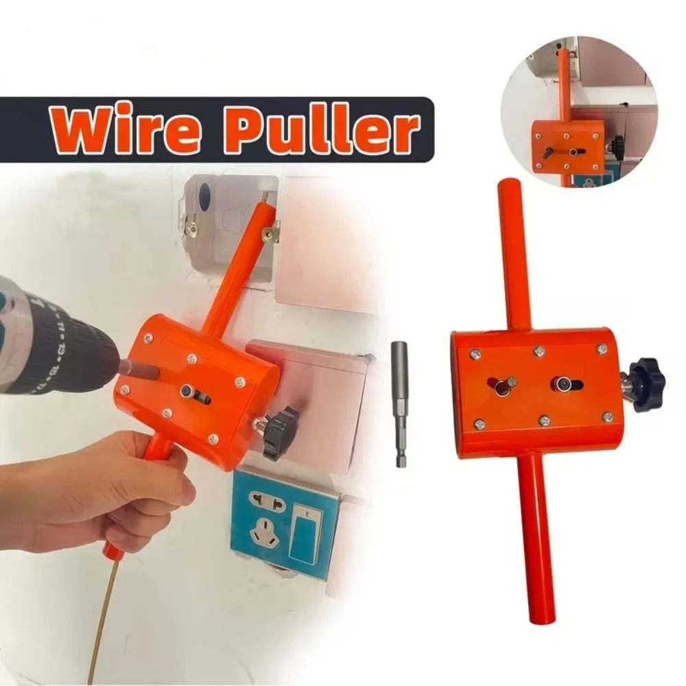 Metal Wall Wiring Machine 10mm Adapter Compact Cable Pulling Machine 3-8mm Cable Large Scale Facility
