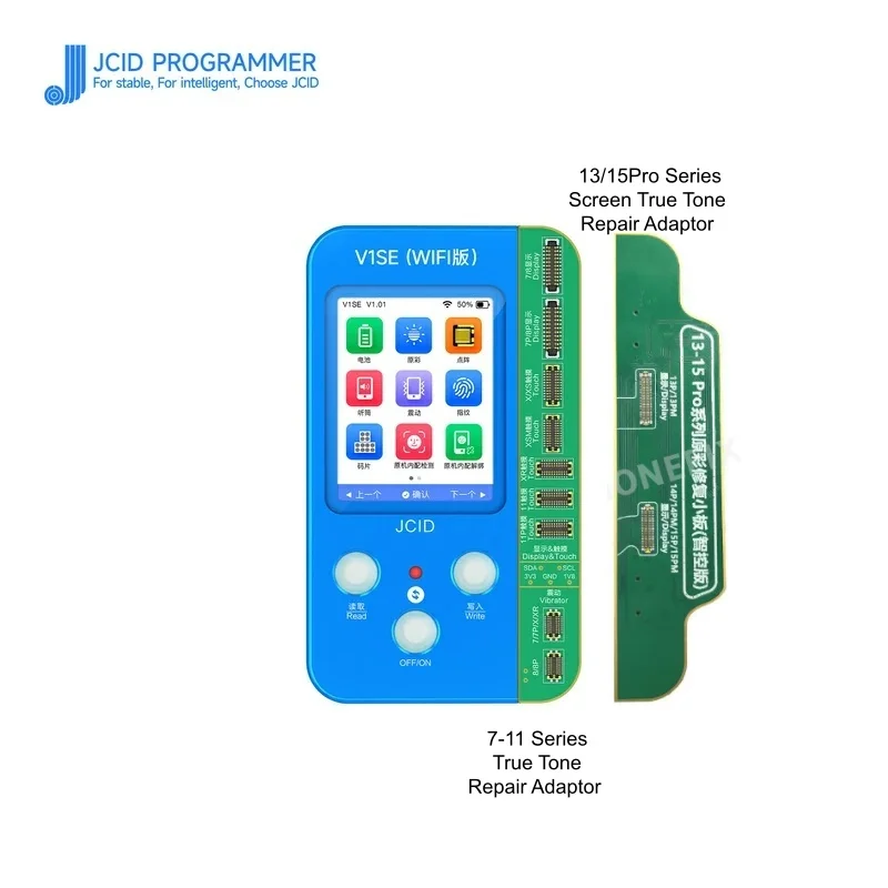 JC V1SE V1S Pro Programmer True Tone Board 12 13 14 16 17 Serie für iPhone 7-17 Pro Max LCD True Tone Originalfarben-Reparatur