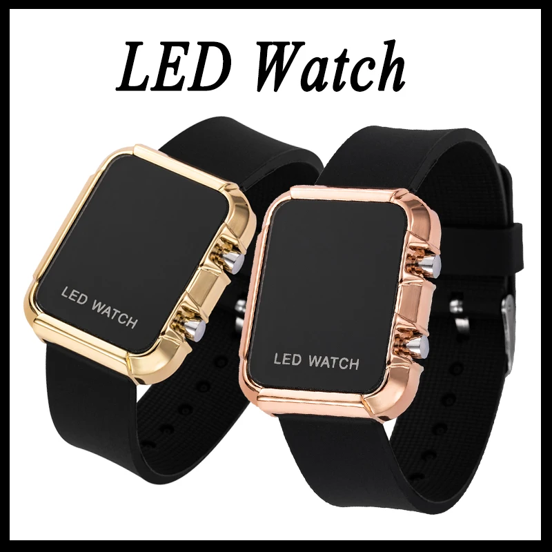 Digital Wrist Watches for Women Top Brand Luxury Ladies Wristwatches Sports Stylish Fashion LED Watch Women Relogio Feminino