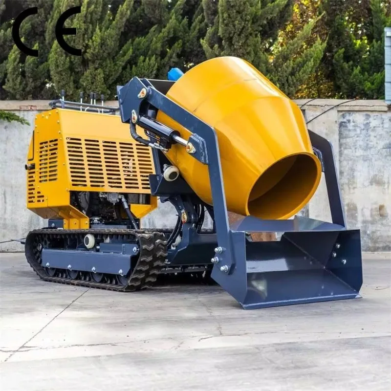 Customized Automatic Feeding Concrete Self-Loading Mixer Truck for Sale Price Concrete Mixer Truck Self Loading Dimensions