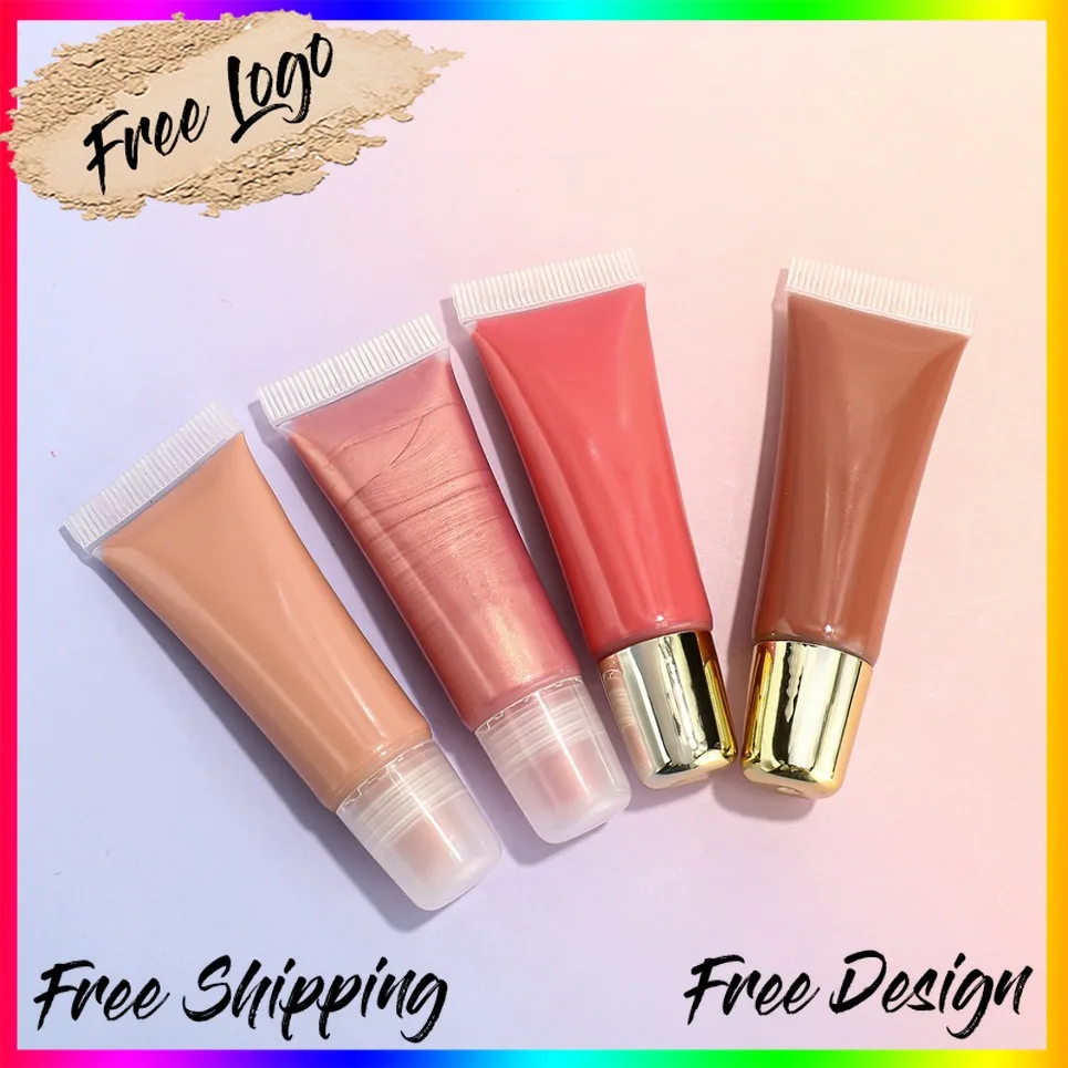 2026 New Squeeze Tube Makeup Liquid Lipstick High Pigment Lip Gloss Private Label Lip Makeup P60 P84