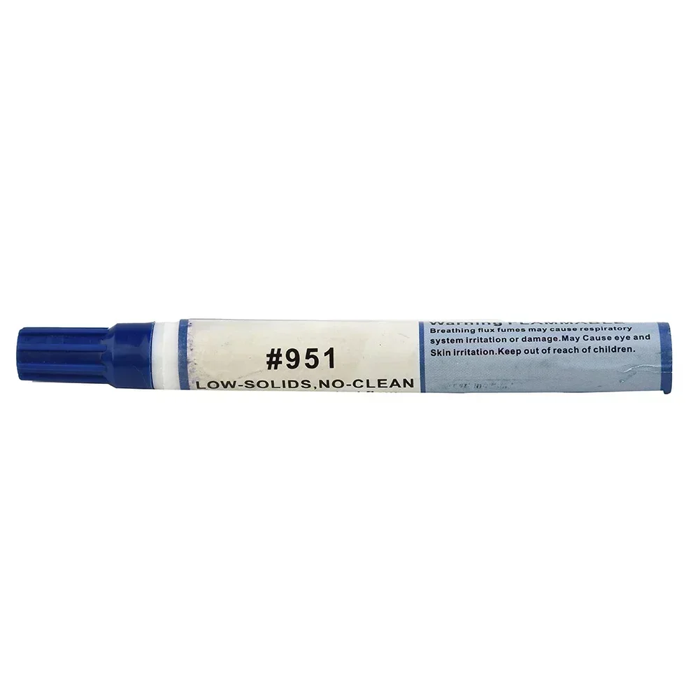 5pcs 951 10ml Soldering Rosin Flux Pen Low-Solid Non-clean DIY Solder Power Cleaning-free Welding Pen Welding Fluxes